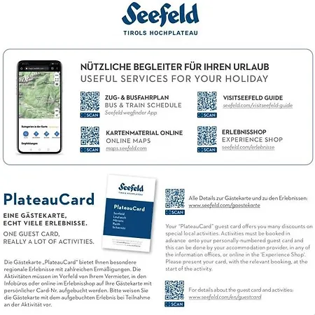 Wettersteinblick Apartamento Seefeld in Tirol